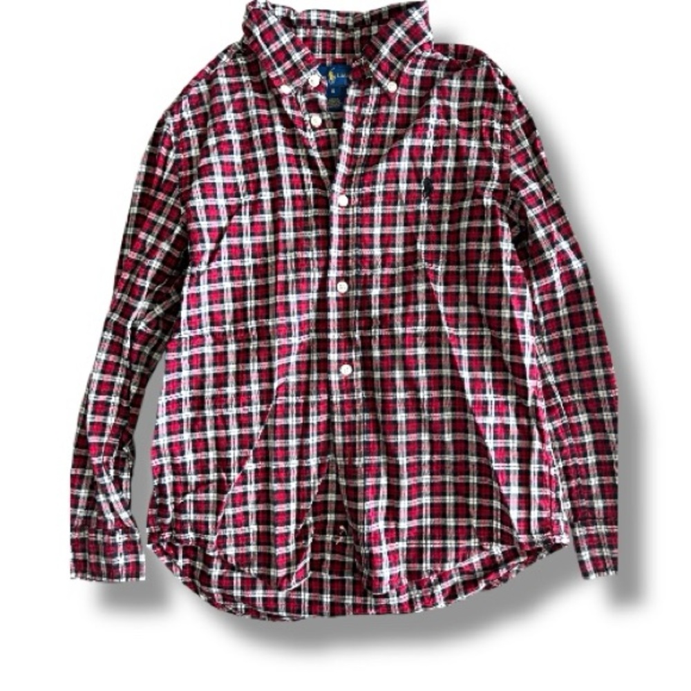 Boys Ralph Lauren Polo Shirt Bundle Size 6 Button Down & Long Sleeve Lot of 5 - Picture 2 of 15